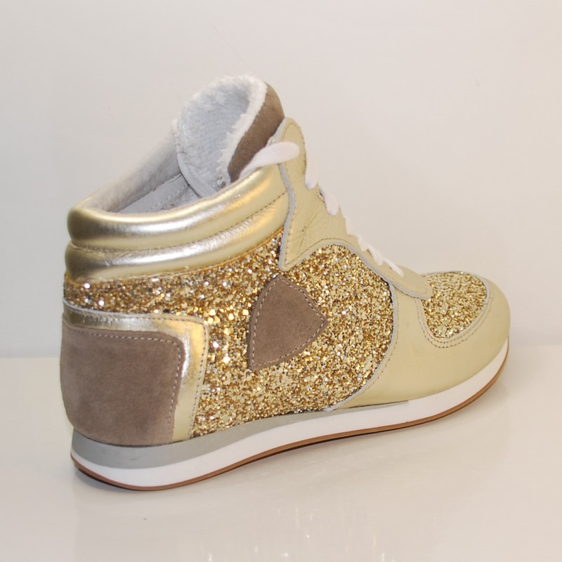 basket paillette femme pas cher